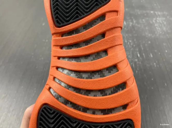 Rep MAX Jordan 12 Air FD9101-081 WMNS Brilliant Orange 0419